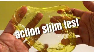 Action Slijm Test