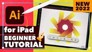Adobe Illustrator for iPad 2022 Beginners Tutorial