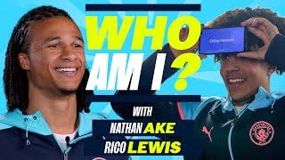 WHO LOVES THE SAUNA?   Nathan Ake & Rico Lewis play Man City Who Am I