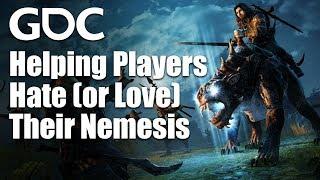 Helping Players Hate or Love Their Nemesis