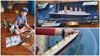 Revell Titanic Model Unboxing Build & Floating