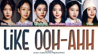 I-LAND 2 Like OOH-AHH by TWICE Lyrics Color Coded Lyrics