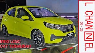 Spec Walkaround Honda Brio Satya E CVT DD1 Facelift 2023 - Indonesia