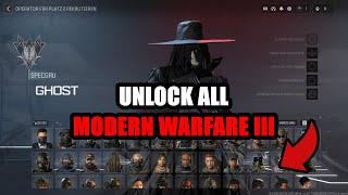 UNCUT CoD MW3 Unlock All Tool  Unlock All Camos  Operators in Multiplayer & Zombies Full Guide