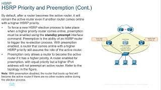 CCNA2-SRWEv7 - Lecture Module 09 - FHRP Concepts