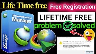 How to fix internet download manager after 30 days  how to use IDM after 30 days trial #idm