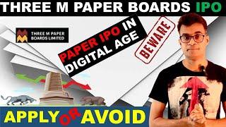 Three m paper boards ipo review