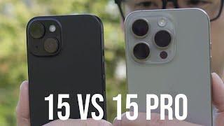 iPhone 15 vs 15 Pro Comparison - Which One is Right for You?