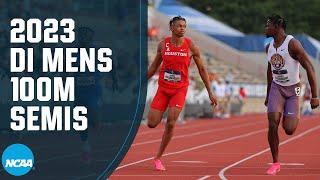 Mens 100m semifinals - 2023 NCAA outdoor track and field championships Heat 3