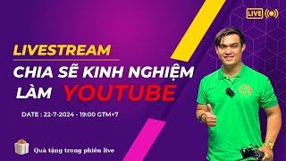 Livestream Chia Sẽ Kinh Nghiệm Làm Youtube  Làm Youtuber Cần Gì ?  Betta Sales