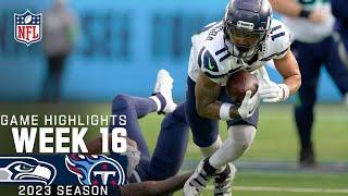 Seattle Seahawks vs. Tennessee Titans Game Highlights  NFL 2023 Week 16