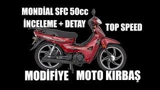 Mondial SFC Mini 50 cc 110cc İnceleme Test Modifiye Top Speed