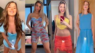 Transparent Dress Challenge4K Girls Without Underwear #16