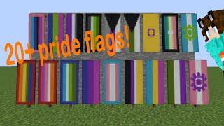 LGBTQ+ Pride Flags in Minecraft- Banner Tutorial
