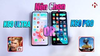 k60 Ultra hay K60 Pro chiến Game Mượt Hơn ? HùngMobile