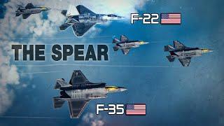 F-35 Lightning + F-22 Raptor  Stealth Attack  Digital Combat Simulator  DCS 