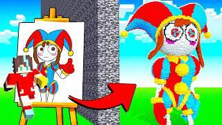 ¡Trollé con DIBUJOS de AMAZING DIGITAL CIRCUS Ep2 en Minecraft - Misaki Gamer