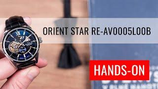 HANDS-ON Orient Star Contemporary Modern Skeleton Automatic RE-AV0005L00B