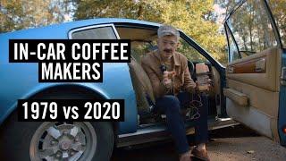 In-Car Coffee Makers 1979 vs 2020