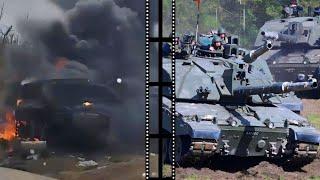 Horrifying Moment  How Russia Ambushed 7 NATO Challenger Tanks and Killed Ukrainian Soldiers