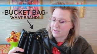 Vintage luxury bucket bag UNBOXING - can you guess the brand?