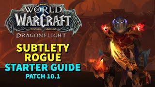 Mastering Subtlety Rogue Spec  Patch 10.1 Revealed