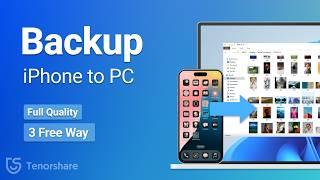 How to Back Up iPhone to PC - 3 Ways  Full & Specific Backup Guide