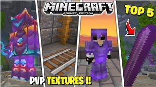  Top 5 PvP Texture Packs For Minecraft PE 1.19  PVP Texture For MCPE