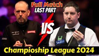 Mark J Williams vs Stuart Carrington  Championship League Snooker 2024  Last Part