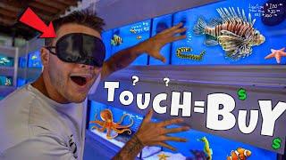 SALTWATER FISH SHOPPING SPREE BLINDFOLDED new fish