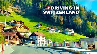 Driving In Switzerland  Amazing Road trip - Canton of Fribourg