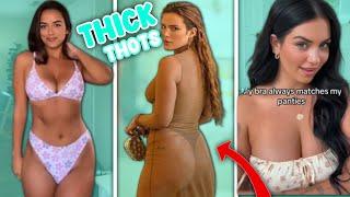 Thickest Thots Of YouTube   Tik Tok Thots Compilation  2024  Not for kids  #fapsters