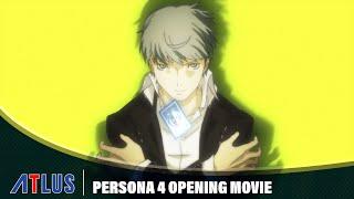 Persona 4 PlayStation 2  Opening Movie  Persona 25th