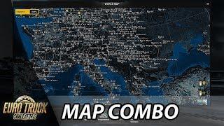 ETS2 1.34   PJ Indo Map v2.6  Map Combo UPDATE