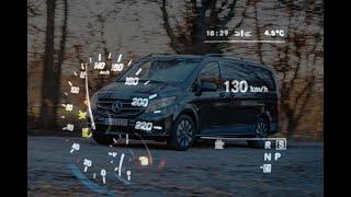 Mercedes Benz Vito Mixto  124 CDI 239 HP  Acceleration 0-100 8 sec.