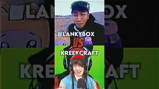 KREEKCRAFT VS LANKYBOX ️ #roblox #shorts  @BaconifiedYT