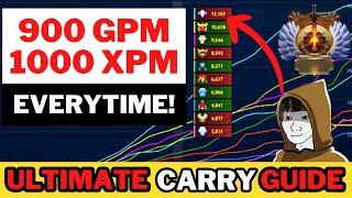 900+ GPM XPM in 30 minutes is EASY – Dota 2 Carry Guide
