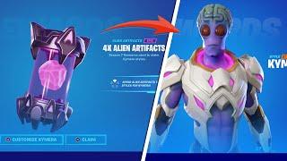 How to UNLOCK ALL KYMERA STYLES in Fortnite All Alien Artifact Locations