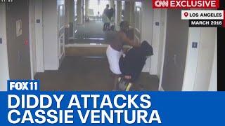 New Diddy video shows him kicking dragging Cassie Ventura