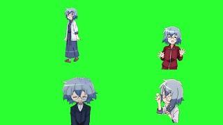 4 Kitakaze Fubuki Greenscreen  Maesetsu Opening Act 