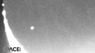 Space rock slams into moon Explosion seen from Japan