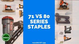 Whats the Difference Between 71 and 80 Series Staples?