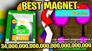 BUYING THE STRONGEST MAGNETS AND PETS IN MAGNET SIMULATOR UPDATE 22