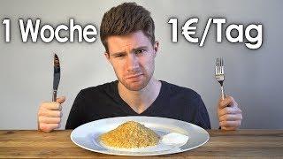 1 Woche Essen für 1€ pro Tag   Selbstexperiment