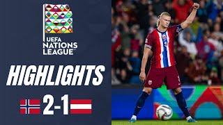 Norway vs Austria 2-1 Highlights UEFA Nations League 2024-25