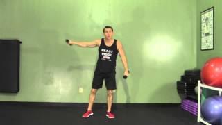 Side to Side Punch Out - HASfit Cardio Exercises - Cardiovascular Aerobic Exercise