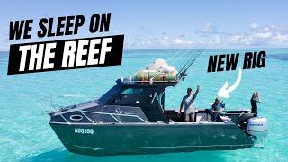 Living the Dream Offshore Trip to SLEEP on the Great Barrier Reef  NEW BOAT TOUR