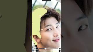 BTS Army RM hair edit on different colour#bts#army#rm#hair#edit#different#color