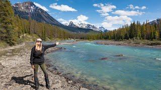 MOST STUNNING PARK IN CANADA? Backpacking & Camping in JASPER National Park Canadian Rockies