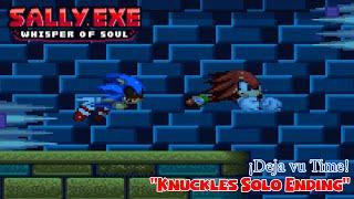 Sally.exe Whisper of Soul ¡Deja vu Time Knuckles Solo Ending